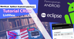 Aplikasi CRUD Android dengan Eclipse